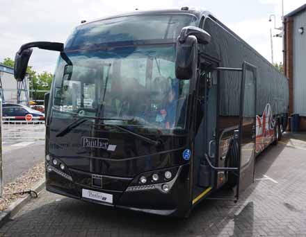 Volvo B8RLET Plaxton Panther LE demonstrator
